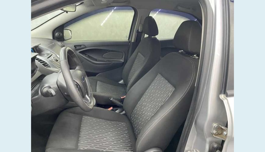 FORD KA SE 1.0 FLEX - PRATA - 2015 Foto 8 (Grande)