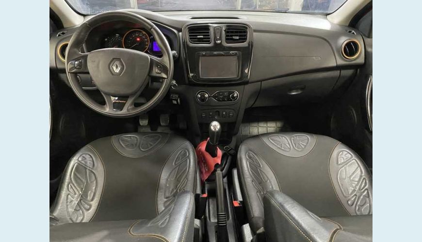 RENAULT SANDERO STEPWAY 1.6 8V FLEX - VERMELHO - 2015 Foto 8 (Grande)