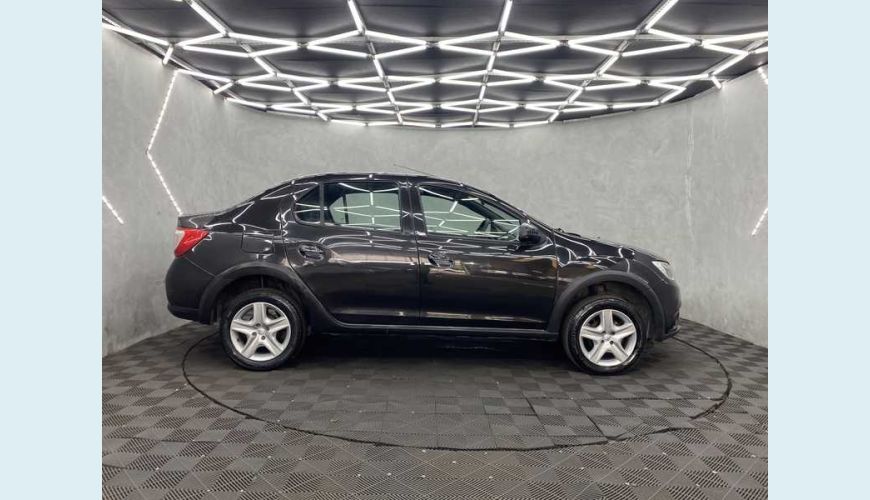 RENAULT LOGAN ZEN 1.6 16V SCE FLEX CVT - PRETO - 2020 Foto 8 (Grande)