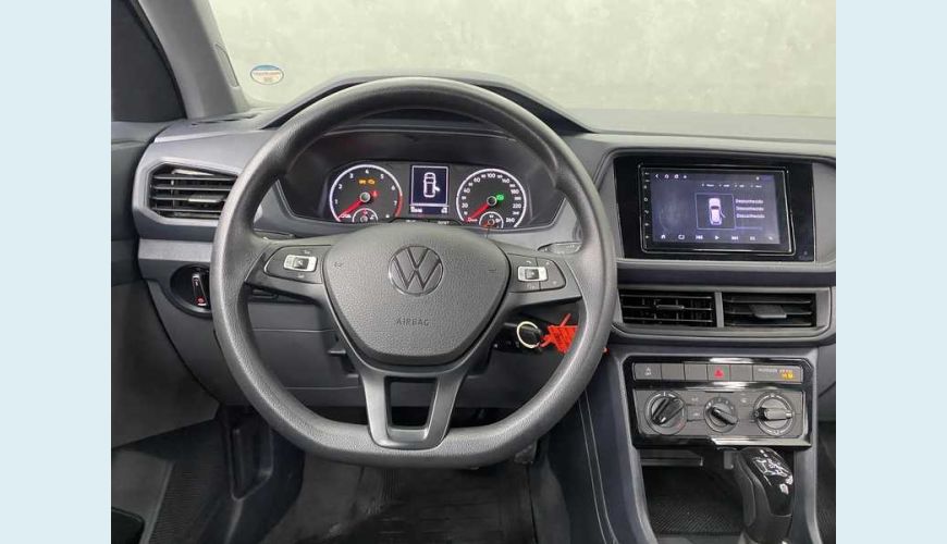 VOLKSWAGEN T-CROSS 1.0 200 TSI SENSE AUT. FLEX - PRETO - 2022 Foto 8 (Grande)