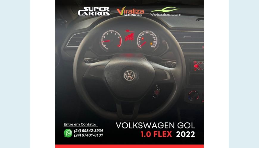 VOLKSWAGEN GOL - BRANCO - 2022 Foto 8 (Grande)