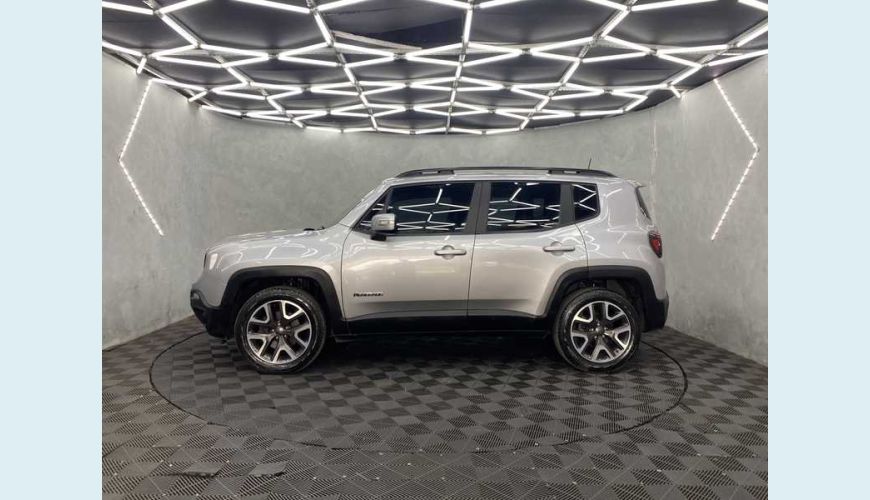 JEEP RENEGADE LONGITUDE 1.8 4X2 AUT. FLEX - PRATA - 2021 Foto 8 (Grande)