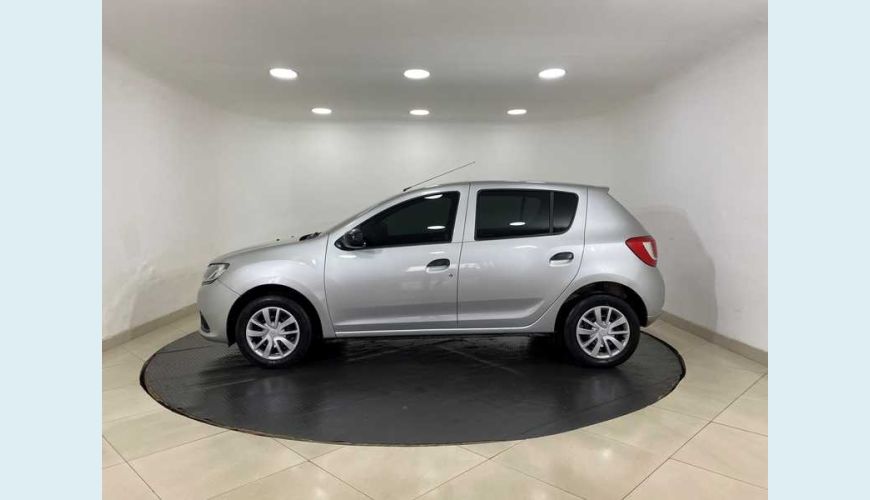 RENAULT SANDERO AUTHENTIQUE 1.0 12V SCE FLEX - PRATA - 2018 Foto 8 (Grande)