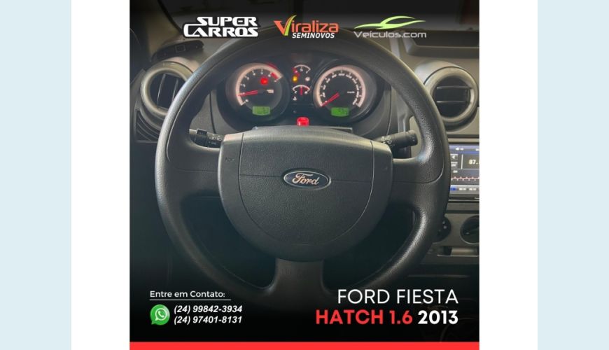 FORD FIESTA - PRETO - 2013 Foto 8 (Grande)
