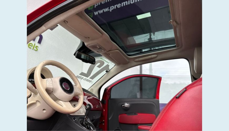 FIAT 500 - VERMELHO - 2012 Foto 8 (Grande)