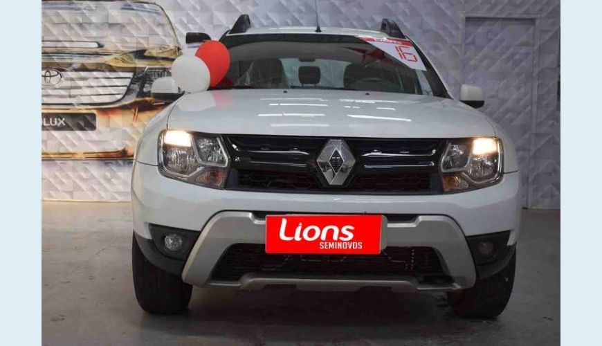 RENAULT DUSTER 1.6 16V DYNAMIQUE FLEX - BRANCO - 2016 Foto 8 (Grande)