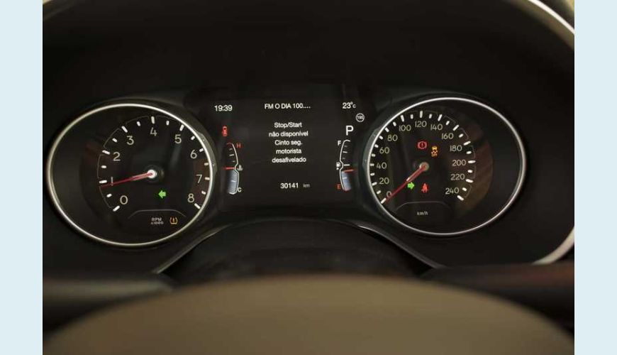 JEEP COMPASS 2.0 LONGITUDE 4X2 AUT. FLEX - PRATA - 2019 Foto 8 (Grande)