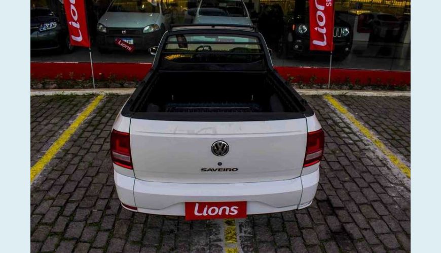 VOLKSWAGEN SAVEIRO ROBUST 1.6 MSI CS FLEX - BRANCO - 2018 Foto 8 (Grande)