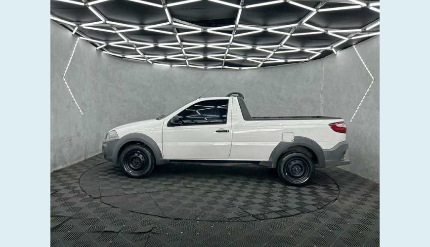 FIAT STRADA WORKING 1.4 FLEX - BRANCO - 2020 Foto 8 (Grande)