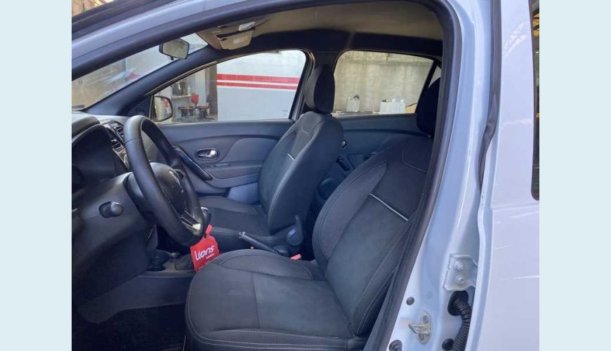 RENAULT LOGAN ZEN 1.0 12V SCE FLEX - BRANCO - 2021 Foto 8 (Grande)