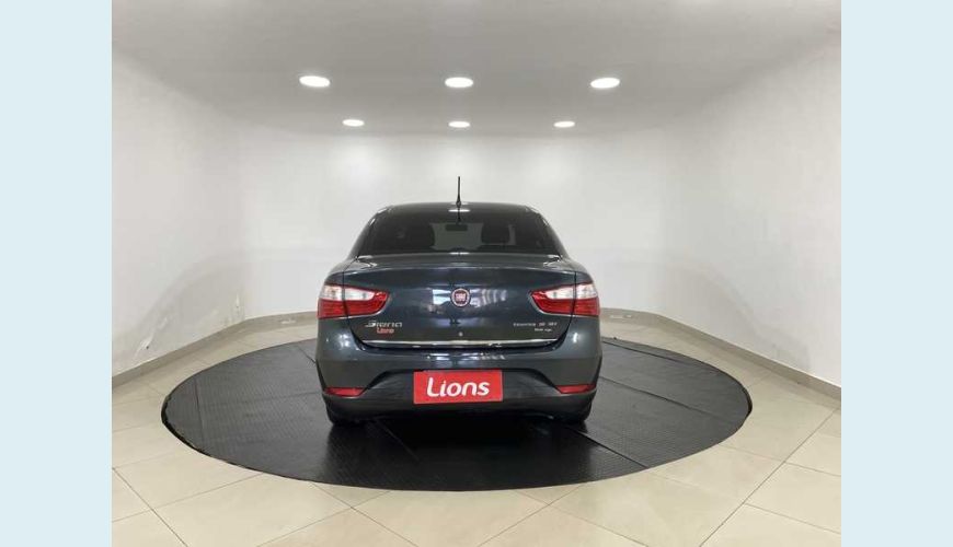 FIAT GRAND SIENA ESSENCE 1.6 16V DUALOGIC FLEX - CINZA - 2013 Foto 8 (Grande)