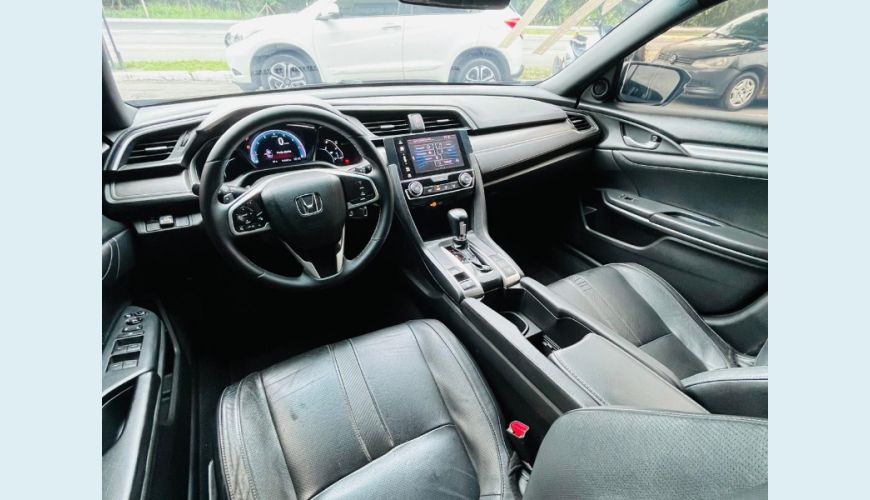 HONDA CIVIC SEDAN EXL 2.0 FLEX 16V AUT.4P - PRETO - 2017 Foto 8 (Grande)