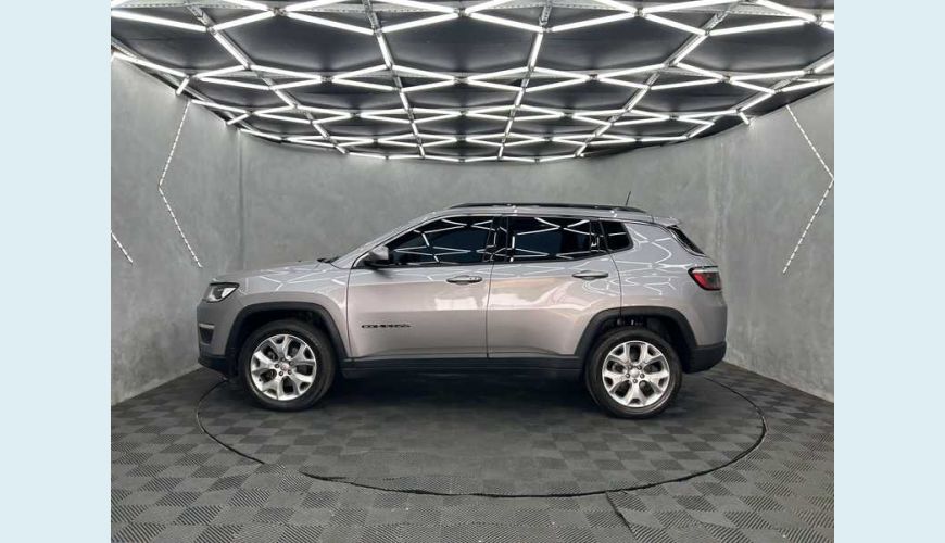 JEEP COMPASS 2.0 LONGITUDE 4X2 AUT. FLEX - PRATA - 2021 Foto 8 (Grande)