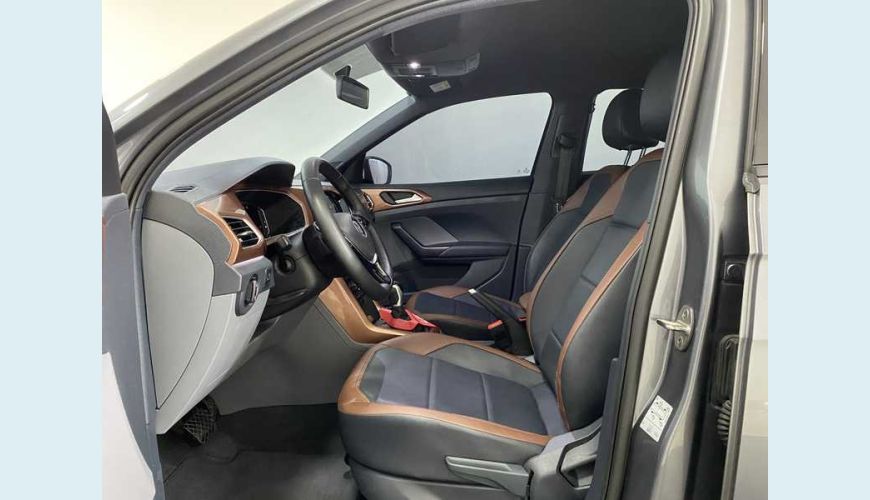 VOLKSWAGEN T-CROSS 1.0 200 TSI COMFORTLINE AUT. FLEX - CINZA - 2021 Foto 8 (Grande)