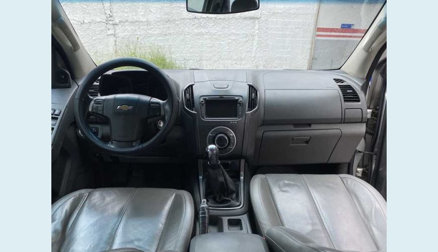 CHEVROLET S-10 CD S-10 LTZ 2.4 4X2 CD FLEX - PRATA - 2014 Foto 8 (Grande)