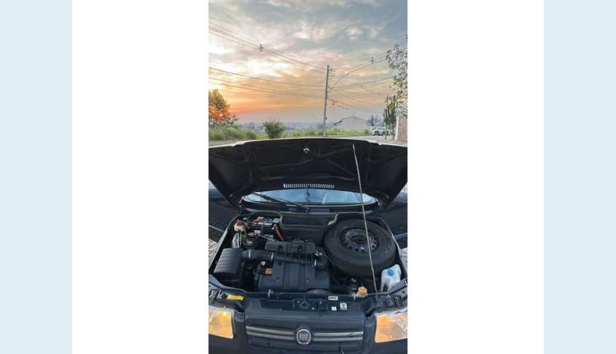 FIAT UNO MILLE FIRE ECONOMY 1.0 FLEX 4P - AZUL - 2012 Foto 8 (Grande)