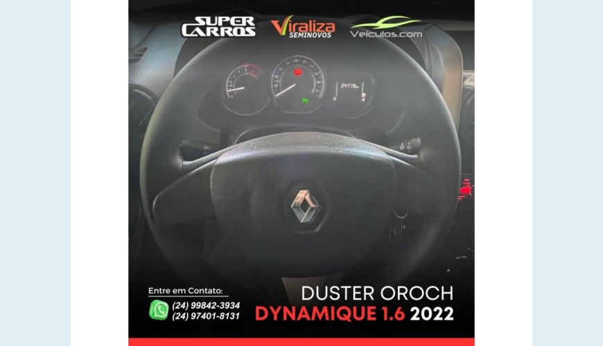 RENAULT DUSTER OROCH - VERMELHO - 2022 Foto 8 (Grande)