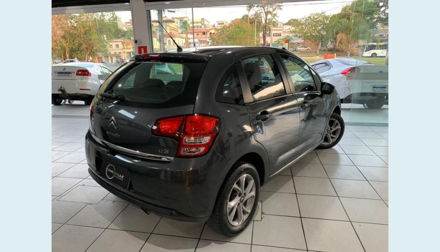 CITROËN C3 1.5 TENDANCE 8V FLEX 4P MANUAL - CINZA - 2015 Foto 8 (Grande)