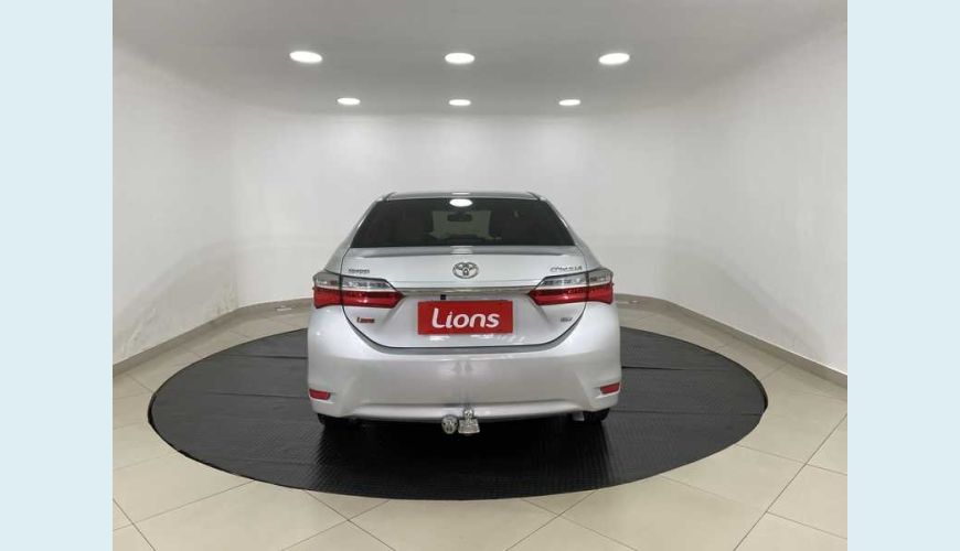 TOYOTA COROLLA 1.8 DUAL VVT GLI MULTI-DRIVE (FLEX) - PRATA - 2018 Foto 8 (Grande)