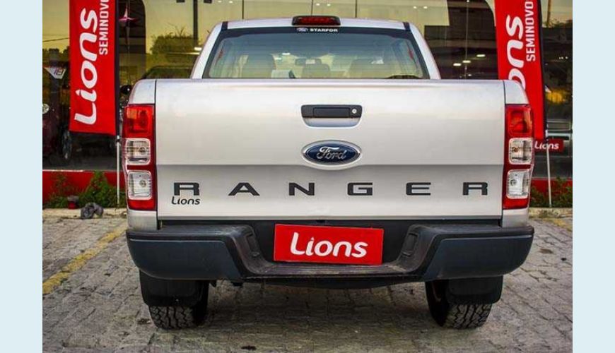 FORD RANGER CD RANGER 2.2 TD XLS CD 4X4 AUT. - PRATA - 2017 Foto 8 (Grande)