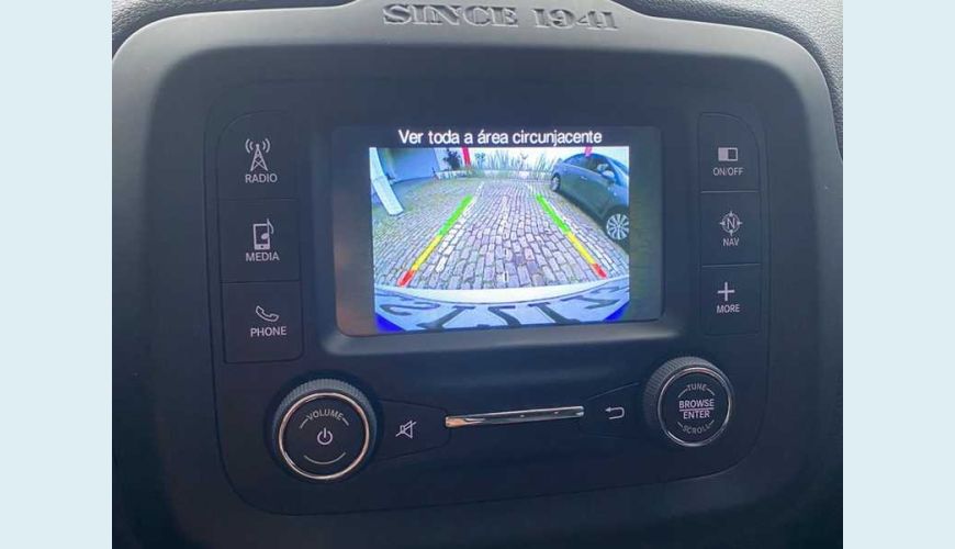 JEEP RENEGADE LONGITUDE 1.8 4X2 AUT. FLEX - BRANCO - 2016 Foto 8 (Grande)