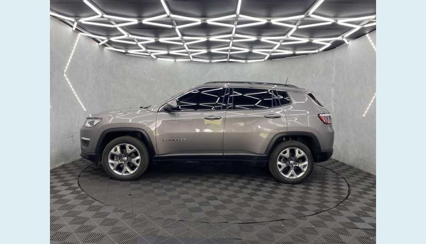 JEEP COMPASS 2.0 LONGITUDE 4X2 AUT. FLEX - CINZA - 2019 Foto 8 (Grande)