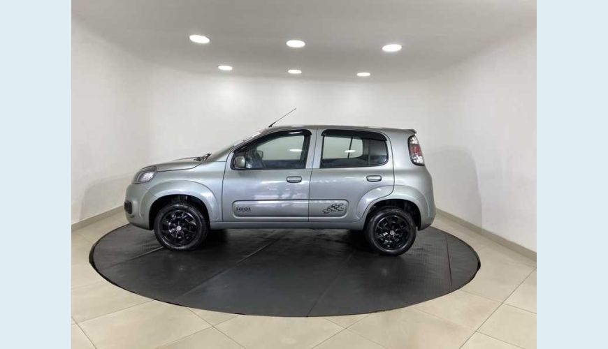 FIAT UNO ATTRACTIVE 1.0 (FLEX) 4P - CINZA - 2016 Foto 8 (Grande)