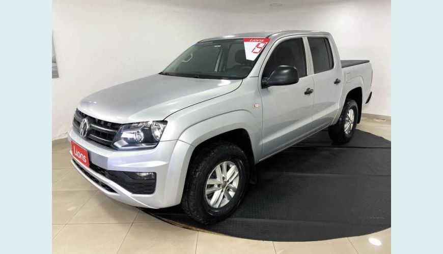VOLKSWAGEN AMAROK 2.0 SE 4X4 TDI (CD) - PRATA - 2019 Foto 8 (Grande)