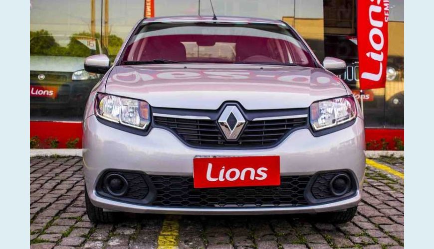 RENAULT SANDERO EXPRESSION 1.6 8V FLEX - PRATA - 2017 Foto 8 (Grande)