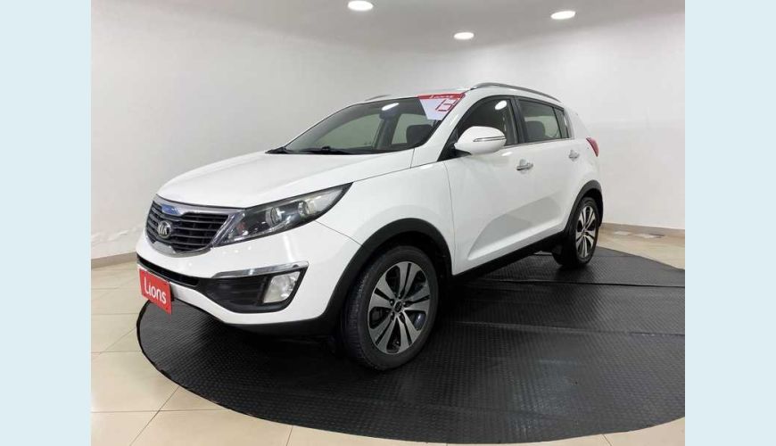 KIA SPORTAGE EX 2.0 4X2 (AUT) (FLEX) P588 - BRANCO - 2013 Foto 8 (Grande)