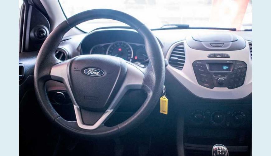 FORD KA 1.0 SE PLUS (FLEX) - BRANCO - 2018 Foto 8 (Grande)