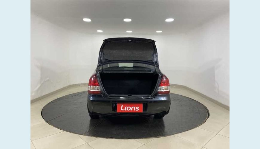 TOYOTA ETIOS SEDAN XLS 1.5 FLEX - PRETO - 2014 Foto 8 (Grande)