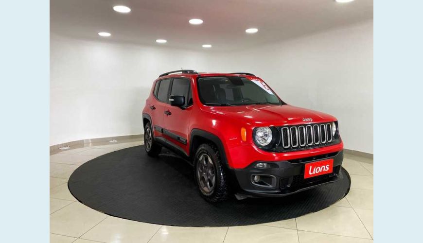 JEEP RENEGADE SPORT 1.8 4X2 FLEX - VERMELHO - 2016 Foto 8 (Grande)