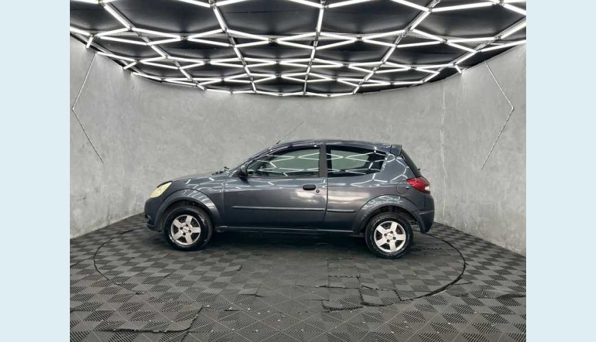 FORD KA KA 1.0 (FLEX) - CINZA - 2011 Foto 8 (Grande)