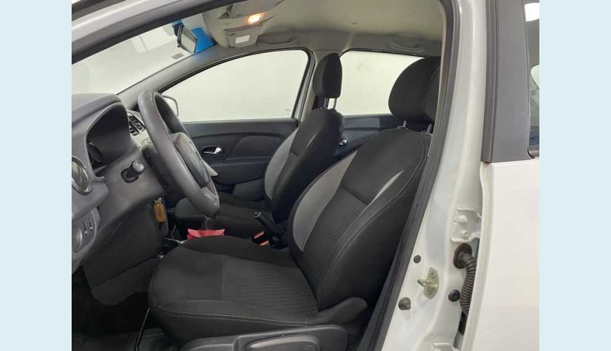 RENAULT SANDERO EXPRESSION 1.6 16V SCE FLEX - BRANCO - 2018 Foto 8 (Grande)