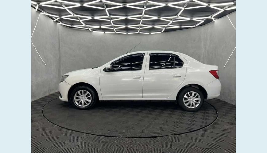 RENAULT LOGAN EXPRESSION 1.0 12V SCE (FLEX) - BRANCO - 2020 Foto 8 (Grande)