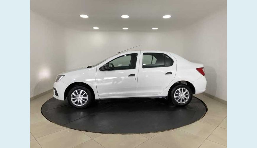 RENAULT LOGAN ZEN 1.0 12V SCE FLEX - BRANCO - 2020 Foto 8 (Grande)