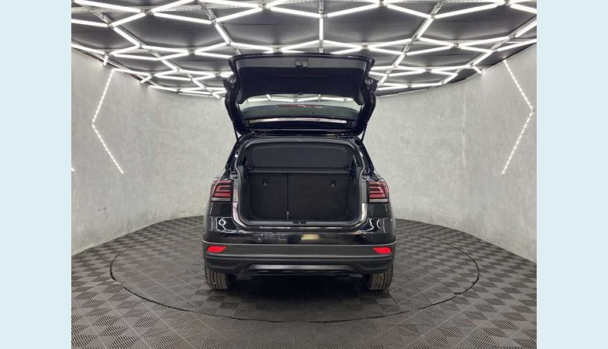 VOLKSWAGEN T-CROSS 1.0 200 TSI SENSE (AUT) (FLEX) - PRETO - 2022 Foto 8 (Grande)