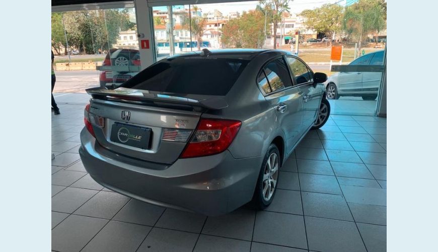 HONDA CIVIC EXS - CINZA - 2013 Foto 8 (Grande)