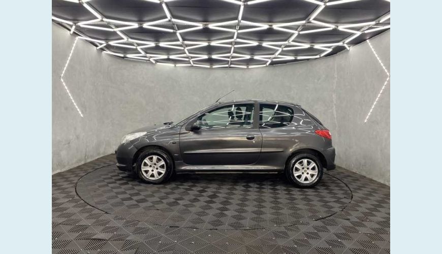 PEUGEOT 207 HATCH XR 1.4 8V (FLEX) 2P - CINZA - 2009 Foto 8 (Grande)