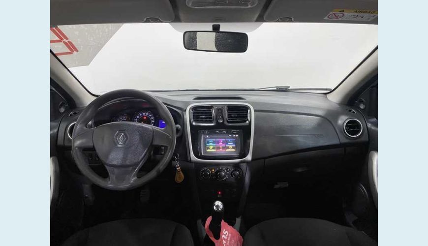 RENAULT SANDERO EXPRESSION 1.6 16V SCE (FLEX) - BRANCO - 2018 Foto 8 (Grande)