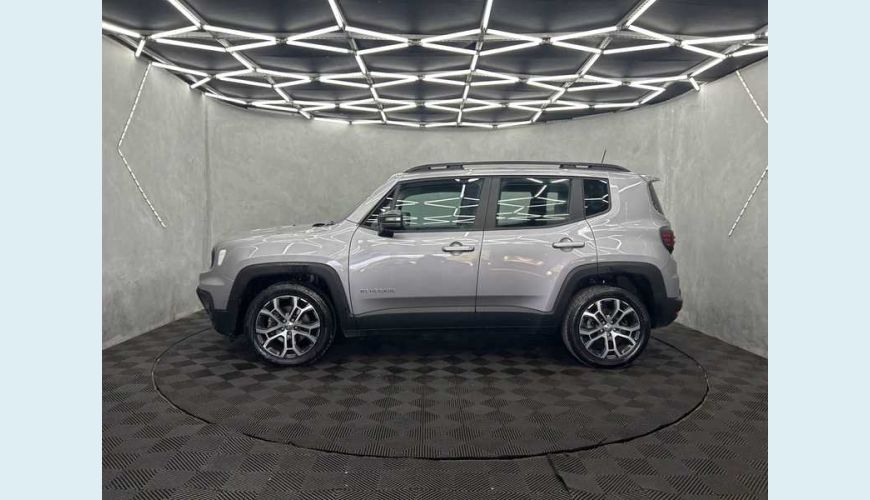 JEEP RENEGADE LONGITUDE T270 1.3 TURBO 4X2 - PRATA - 2024 Foto 8 (Grande)