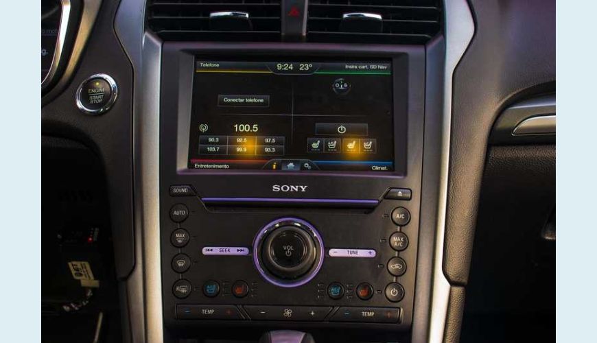 FORD FUSION 2.0 ECOBOOST TITANIUM AWD (AUT) - PRETO - 2016 Foto 8 (Grande)