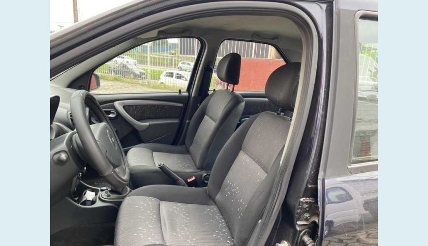 RENAULT LOGAN EXPRESSION 1.0 16V (FLEX) - AZUL - 2012 Foto 8 (Grande)