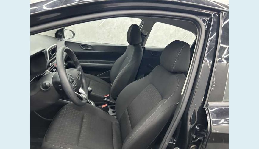 HYUNDAI HB 20 SENSE 1.0 (MEC.) - PRETO - 2024 Foto 8 (Grande)