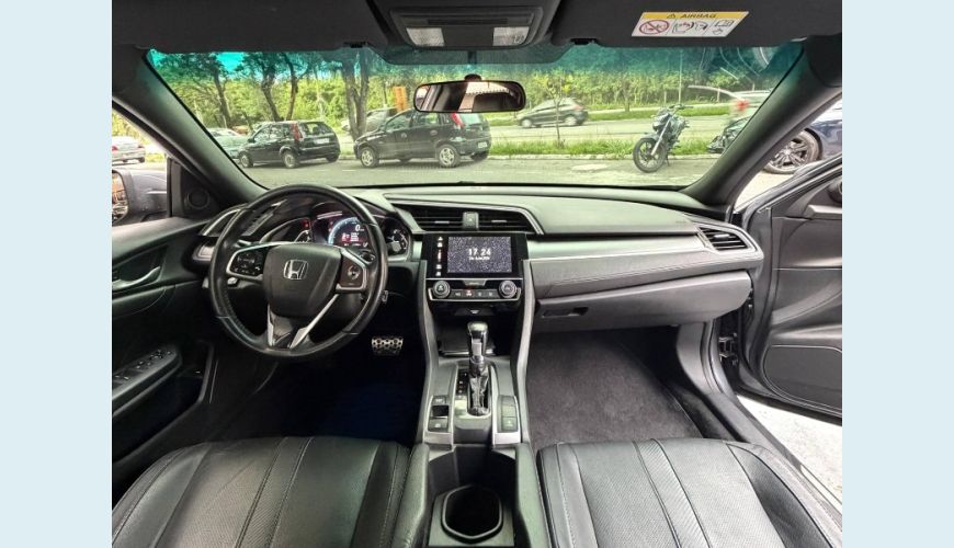 HONDA CIVIC SEDAN EXL 2.0 FLEX 16V AUT.4P - CINZA - 2019 Foto 8 (Grande)