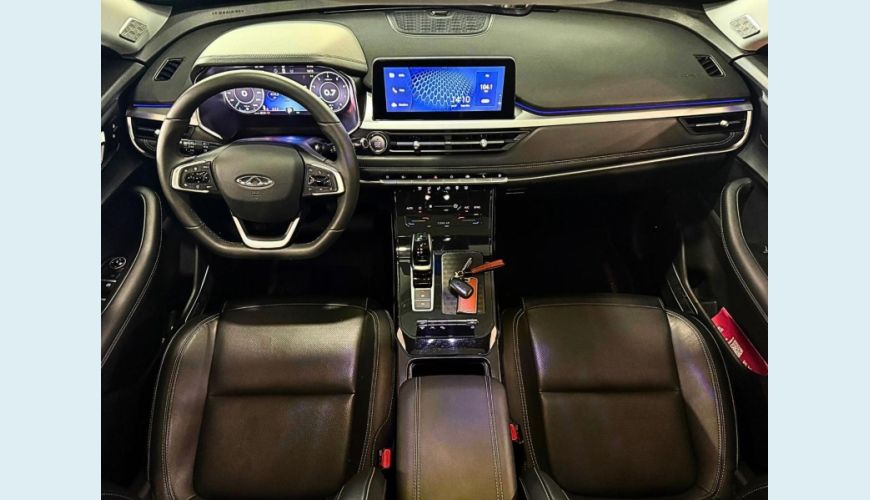 CHERY TIGGO 7 PRO 1.5 TURBO HIBRIDO FLEX MANUAL 4P - CINZA - 2025 Foto 8 (Grande)