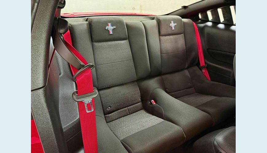FORD MUSTANG COUPE 3.7 V6 MANUAL 2P - VERMELHO - 2008 Foto 8 (Grande)