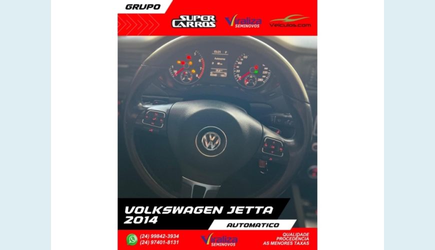 VOLKSWAGEN JETTA - PRATA - 2014 Foto 8 (Grande)