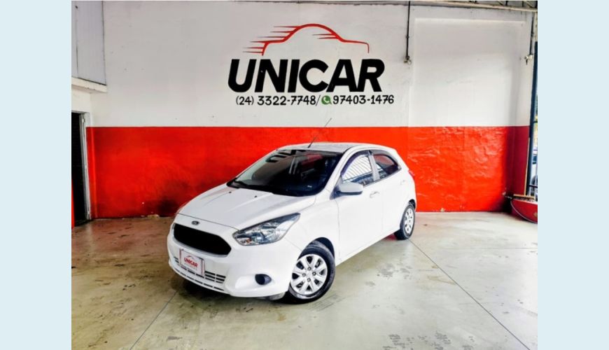 FORD KA FLEX MANUAL 4P - BRANCO - 2018 Foto 8 (Grande)